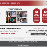 Picture of description and cost of picture day